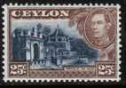 CEYLON   Scott # 284*  VF MINT Hinged - Ceylon (...-1947)