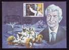 SPACE, ROKET, HERMANN OBERTH 1990 MAXICARD  ROMANIA. - Europa