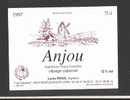 Etiquette De Vin  Anjou 1997  -  Louis Roux  à Montjean Sur Loire  -  Moulin à Vent - Windmolens