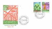 LUXEMBOURG 1986 EUROPA CEPT FDC - 1986