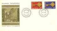 GREECE  1968  EUROPA CEPT FDC - 1968