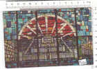 PO3151A# IRLANDA - DUBLINO - TERENURE HEBREW CONGREGATION - STAINED GLASS WINDOWS - VETRATA ARTISTICA  VG 1976 - Dublin