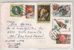 USSR Cover Sent To Germany 18-7-1986 With More Topical Stamps - Lettres & Documents