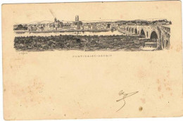 Pont St Esprit    . Carte Dos Simple - Pont-Saint-Esprit