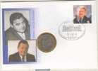 2002 Numisbrief Franz Josef Strauß 2 DM (Strauss) - 2 Mark