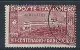 1926 CIRENAICA USATO S. FRANCESCO 60 CENT - RR7811-2 - Cirenaica