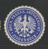 DEUTSCHSLAND PREUSSEN GERMANY PRUSSIA Siegelmarke Koeniglich Preussisches Amtsgericht - Ziegenrück - Seals Of Generality