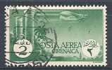 1932 CIRENAICA USATO POSTA AEREA 2 LIRE - RR7814 - Cirenaica