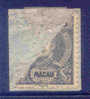 ! ! Macau - 1903 D. Carlos "HALF STAMP" 3 A - Af. 130 - Gebraucht