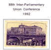 SCHWEDEN / SWEDEN / SVEZIA 1992 Parliamentary Conference Gest / Used  / Usati - Oblitérés