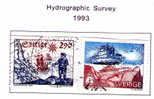 SCHWEDEN / SWEDEN / SVEZIA 1993  Hydrographic Survey Gest / Used  / Usati - Oblitérés