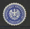 DEUTSCHSLAND PREUSSEN GERMANY PRUSSIA Siegelmarke Koeniglich Preussisches Amtsgericht - Dirschau Tczew Poland Polska - Seals Of Generality