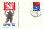 DDR, 1977 Ganzsache P82 SOZPHILEX Mit SST @ - Postcards - Used