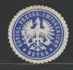 DEUTSCHSLAND PREUSSEN GERMANY PRUSSIA Siegelmarke Koeniglich Preussisches Amtsgericht - Netra - Seals Of Generality