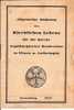 67 STRASBOURG LIVRET Allgemeine Ordnung Des KIRCHLICHEN LEBENS.. 1934  15 Pages - Christianism