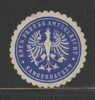 DEUTSCHSLAND PREUSSEN GERMANY PRUSSIA Siegelmarke Koeniglich Preussisches Amtsgericht - Sangerhausen - Seals Of Generality