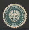 DEUTSCHSLAND PREUSSEN GERMANY PRUSSIA Siegelmarke Koeniglich Preussisches Amtsgericht - Suhl - Seals Of Generality