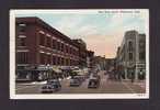 WATERBURY CONNECTICUT - EAST MAIN STREET - BUS - OLD CARS - 1930´S - POSTMARKED - ANIMATED - BY HAROLD HAHN CO - Waterbury