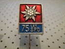 MOUNTAINEERING Pin 75 Years - Alpinismo, Escalada