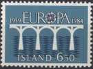 PIA  -  ISLANDA  -  1984  :  Europa  (Yv  567-68) - 1984