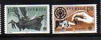 SUEDE      Neuf **       Y. Et T.  N° 1040 / 1041       Cote: 4,50 Euros - Unused Stamps