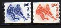 SUEDE      Neuf **       Y. Et T.  N° 1035 / 1036       Cote: 2,00 Euros - Unused Stamps