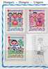 Gedenkblatt Zum Kinder-Jahr Ungarn 3335/37 ** 10€ Spiel, Familie, Nationen UNO Jahr Des Kindes 1979 From UNICEF - Unused Stamps