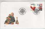 Denmark FDC EUROPA CEPT 11-5-1989 With Cachet - 1989