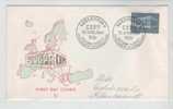 Denmark FDC 28-4-1969 EUROPA CEPT 10th Anniversary With Cachet - 1969