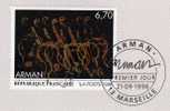 1996 : Notice 1° Jour  N° YT 3023 " ARMAN " En PARFAIT état ! + Prix Dégressif. - Documents Of Postal Services