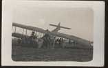 Carte Photo---non Identifiée. Aviation..accident D'avion..modele?..lieu?---non--ècrite ‹(•¿•)› - Guerre 1914-18