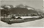 Grandvillard - Camp Et Village En Hiver     1956    PdC - Grandvillard