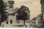 CPSM LE PECQ (Yvelines) - L´église - Le Pecq