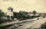 68-DANNEMARIE-La Gare-en 1915- Cpa - Dannemarie