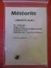 Meteorite SIKHOTE ALIN Authentique - SIK 01 - Météorites