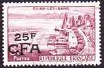 Réunion Obl. N° 341 - Evian Les Bains - Le Lac - Used Stamps