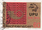 1974 Liechtenstein - Centenario UPU - U.P.U.