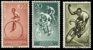 Guinea 395/97 ** Ciclismo 1959 - Spanish Guinea