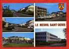 * LE MESNIL SAINT DENIS-3 Vues De Champmesnil,L´école Maternelle,C.E.S. Philippe De Champaigne-1985 - Le Mesnil Saint Denis