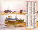 LE CAP COZ EN FOUESNANT  29  ( RARE ALMANACH 1987 )  BELLE ILLUSTRATION - Tamaño Grande : 1981-90