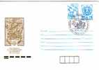 BULGARIA  / Bulgarie  1992  EUROPA  Postal Stationery+ Cache Special First Day - 1992