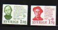 SUEDE     Neuf **     Y. Et T.  N° 1088 / 1089        Cote: 2,75 Euros - Unused Stamps