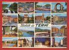 ITALIA 1964 SALUTI DA TERNI, 16 PICCOLE FOTO. ANNULLO A TARGHETTA TERNI - Terni