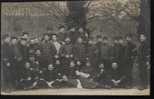 Guerre14-18-patriotiques-   Regiments..  Personnages-uniformes-car   Te   Photo-n°  Au Col 50 -- écrite -‹(•¿•)› - War 1914-18