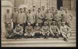 Guerre14-18-patriotiques-regiments..  Personnages-uniformes Carte Photo-n°  Au Col 279 -- écrite -‹(•¿•)› - Guerre 1914-18