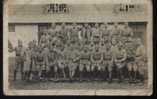 Guerre14-18-patriotiques- Regiments..   Personnages-uniformes Carte Photo-n°  Au Col 1 -- écrite -‹(•¿•)› - War 1914-18