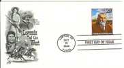 USA FDC 1994 Charles Goodnight American West  Cattle Rancher  Essayist Historian Horse Horses - 1991-2000