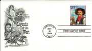 USA FDC 1994 Bill Tilghman American West  Lawman Gunslinger Horse Horses - 1991-2000