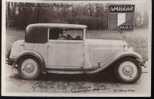 Voitures..automobiles  Carte Photo.pub Amilcar-non- écrite -‹(•¿•)› - Passenger Cars