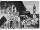 CPSM...ALLEMAGNE...MITTEN WALD..MIT  PFARRKIRCHE...NON ECRITE..AVEC AUROCOLLANT DEBARRAS CAVES ET GRENIER + N° DE TELEPH - Mittenwald